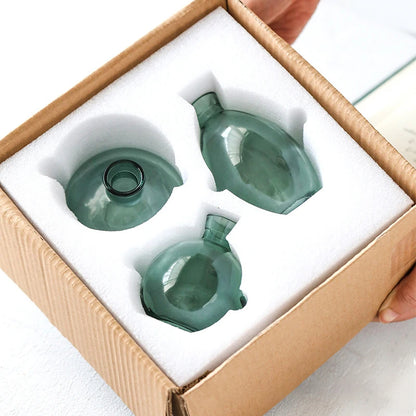 Classic Creative Vase Top Quality Glass Transparent Hydroponic Vase Living Room Flower Vase Home Decoration