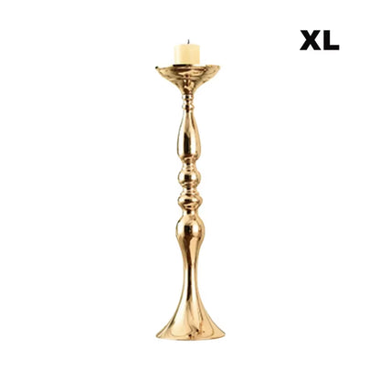 Candle Holders Christmas Decorations Wedding Centerpieces Lantern Stand Home Gold Flower Vase Table Centerpiece Event Flowe