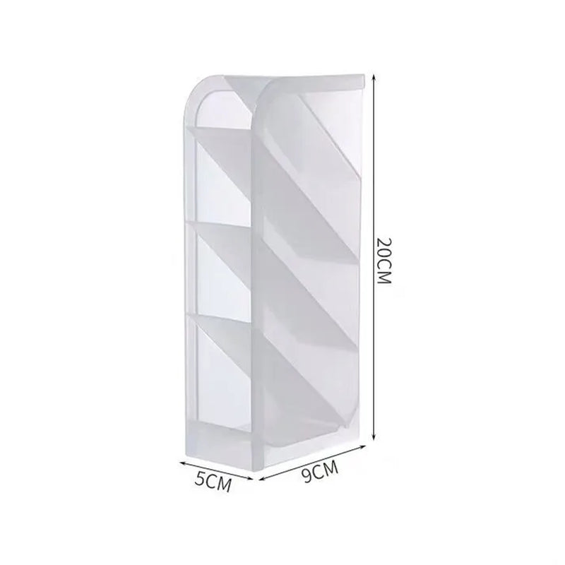 Desk Pen Holder Pencil Makeup Storage Box Kawaii Large Capacity Desktop Organizer Stand Case School Office Stationery