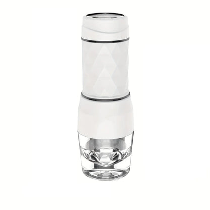 3 In1 Portable Coffee Machine Hot/Cold Water Manual Espresso Maker for Capsule & Ground Hand Press Brewer Hiking Travel