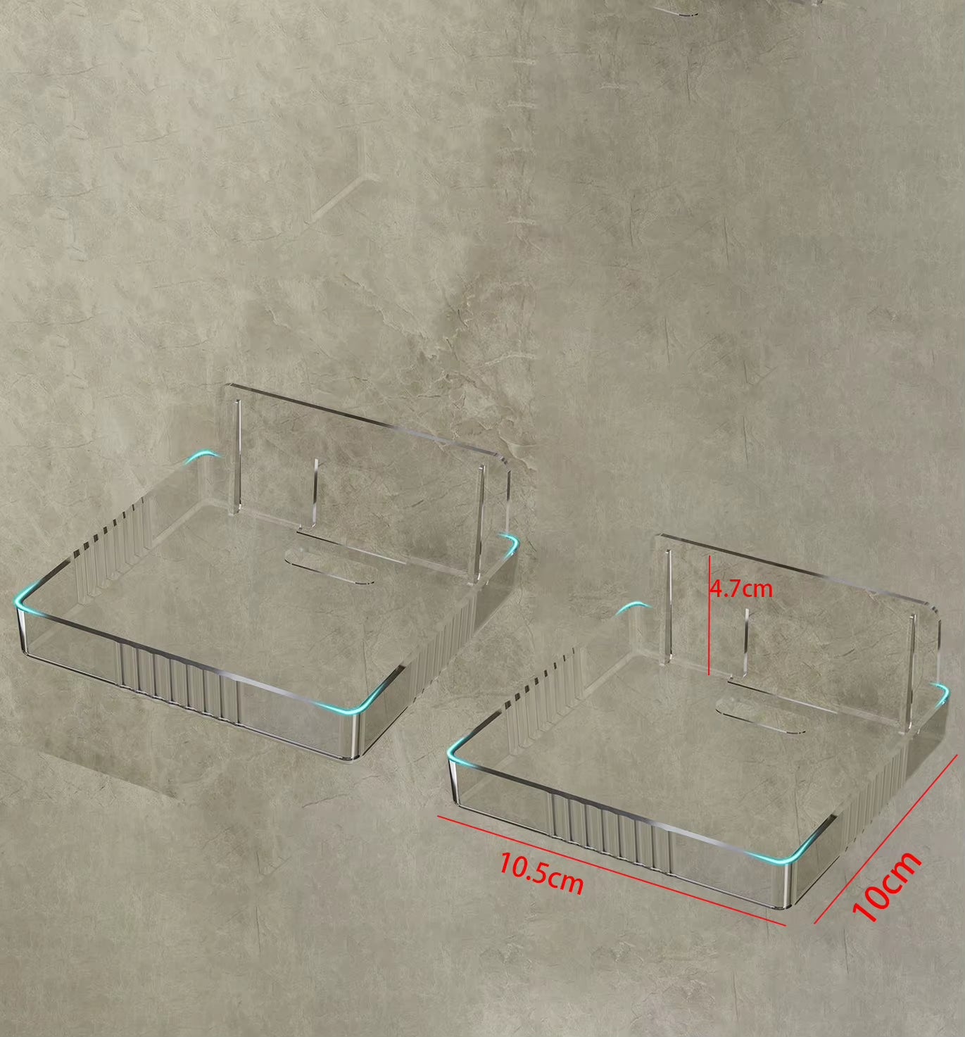 Universal Non-Drilling Wall Mount for CCTV Camera - Durable and Space-Saving Storage Holder