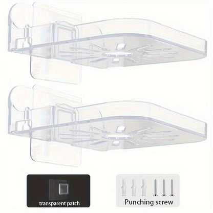 Universal Non-Drilling Wall Mount for CCTV Camera - Durable and Space-Saving Storage Holder
