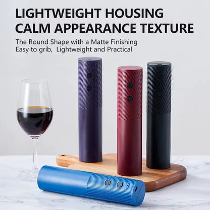 Electric Wine Bottle Opener Automatic Red Wine Corkscrew Rechargeable Wine Opener One-Click Button Wine Tools Kitchen Products