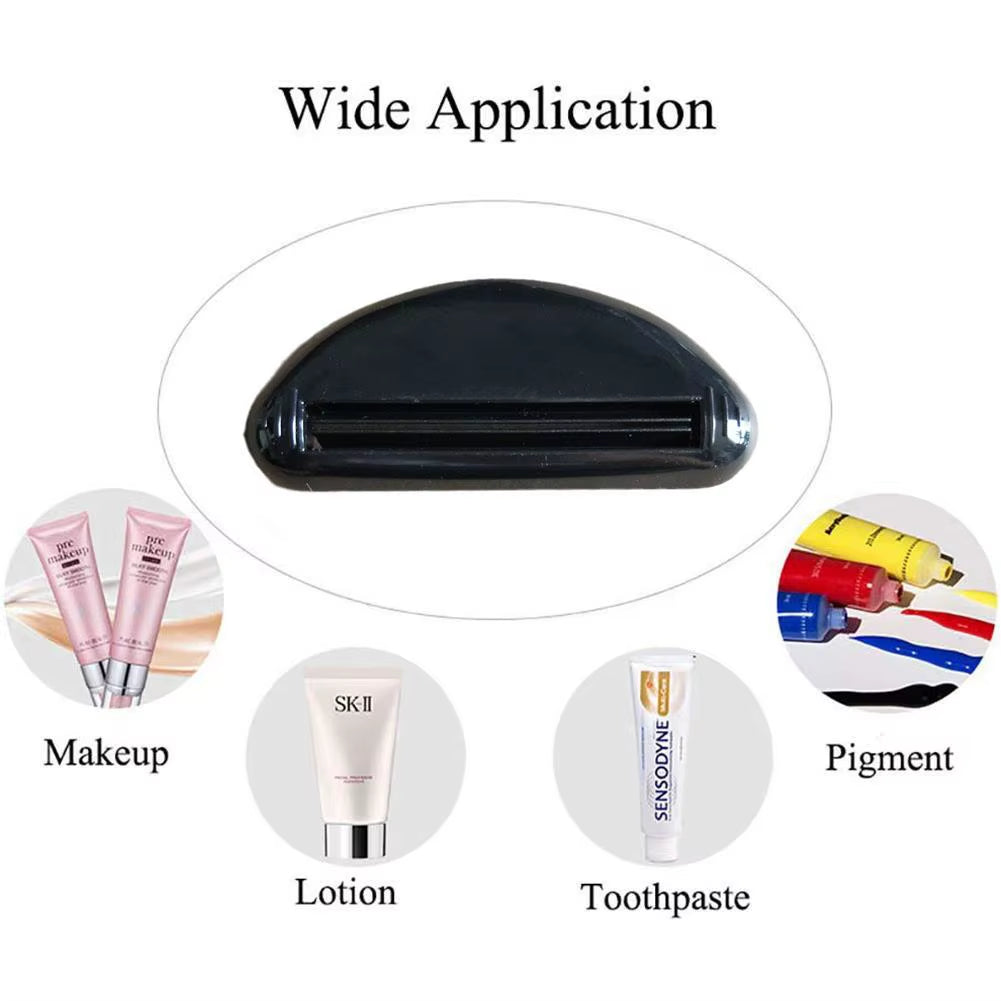 1Pcs Multifunction Manual Toothpaste Dispenser Cream Tube Squeezer Bathroom Squeeze Paste Extruding Clip Squeezing Clamp