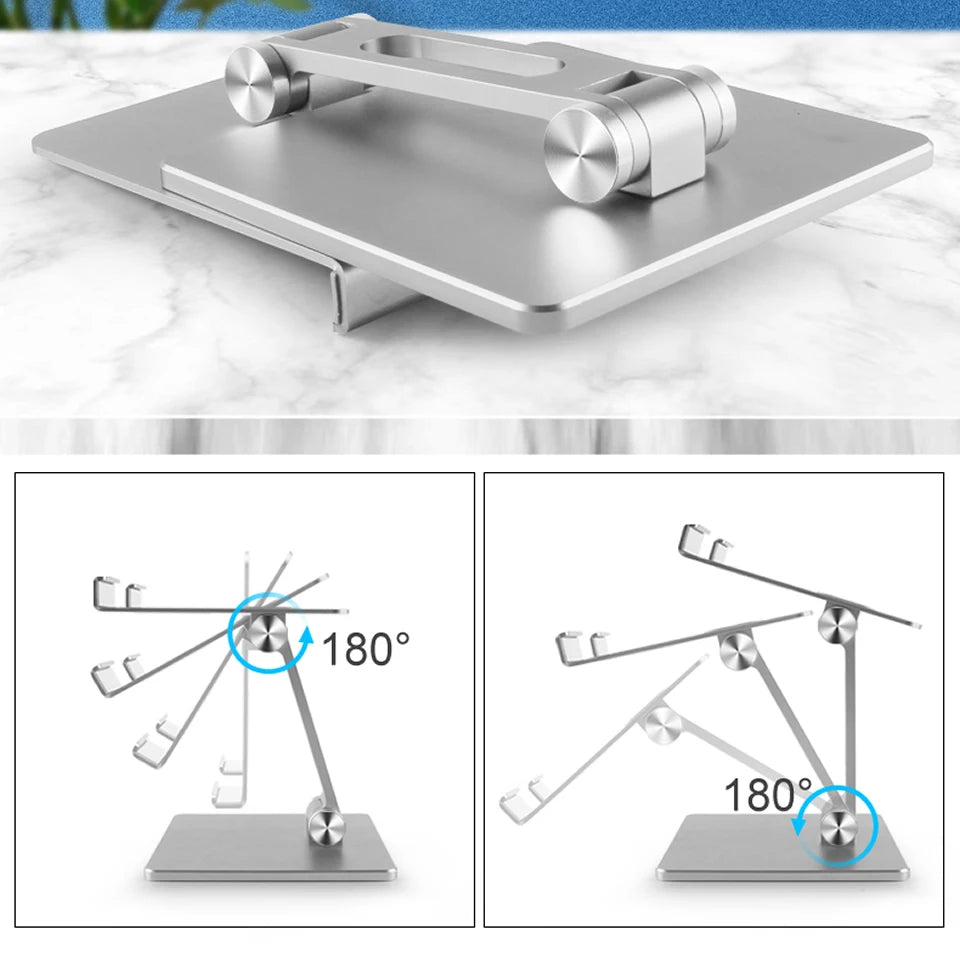 Tablet Stand Desktop Adjustable Stand Foldable Holder Dock Cradle for Ipad Pro 12.9 11 10.2 Air Mini 2020 Samsung Xiaomi Huawei