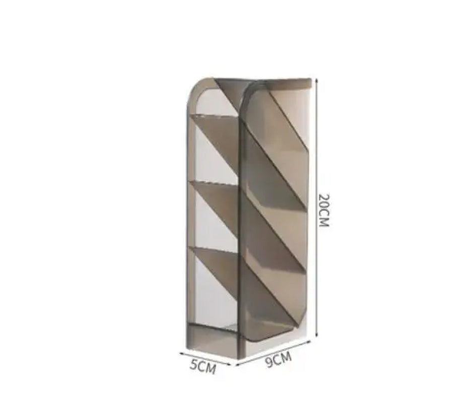 Desk Pen Holder Pencil Makeup Storage Box Kawaii Large Capacity Desktop Organizer Stand Case School Office Stationery