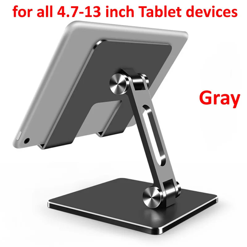 Tablet Stand Desktop Adjustable Stand Foldable Holder Dock Cradle for Ipad Pro 12.9 11 10.2 Air Mini 2020 Samsung Xiaomi Huawei