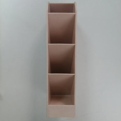 Desk Pen Holder Pencil Makeup Storage Box Kawaii Large Capacity Desktop Organizer Stand Case School Office Stationery