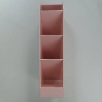 Desk Pen Holder Pencil Makeup Storage Box Kawaii Large Capacity Desktop Organizer Stand Case School Office Stationery