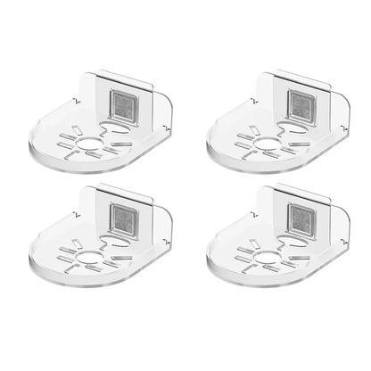 Universal Non-Drilling Wall Mount for CCTV Camera - Durable and Space-Saving Storage Holder